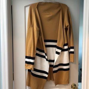 Open front long duster